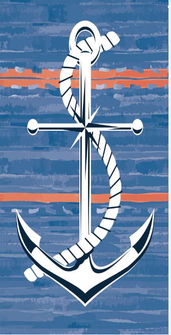 Beach Towel-Anchor