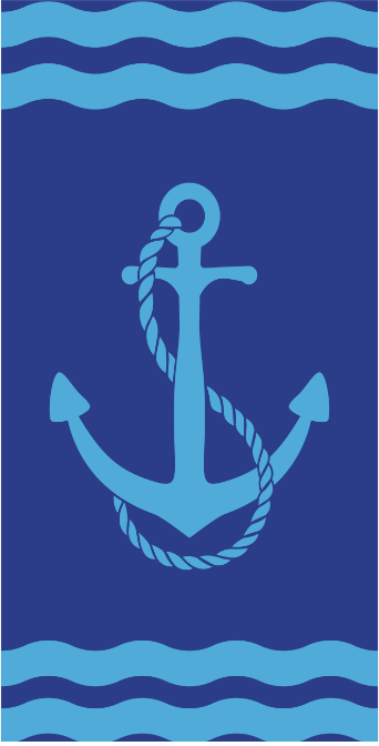 Beach Towel-Anchor