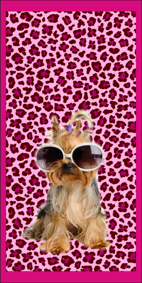Beach Towel-Dog
