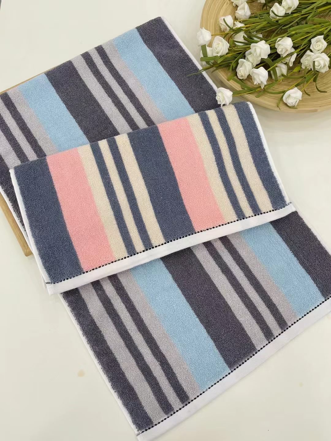 Face Towel-Stripes