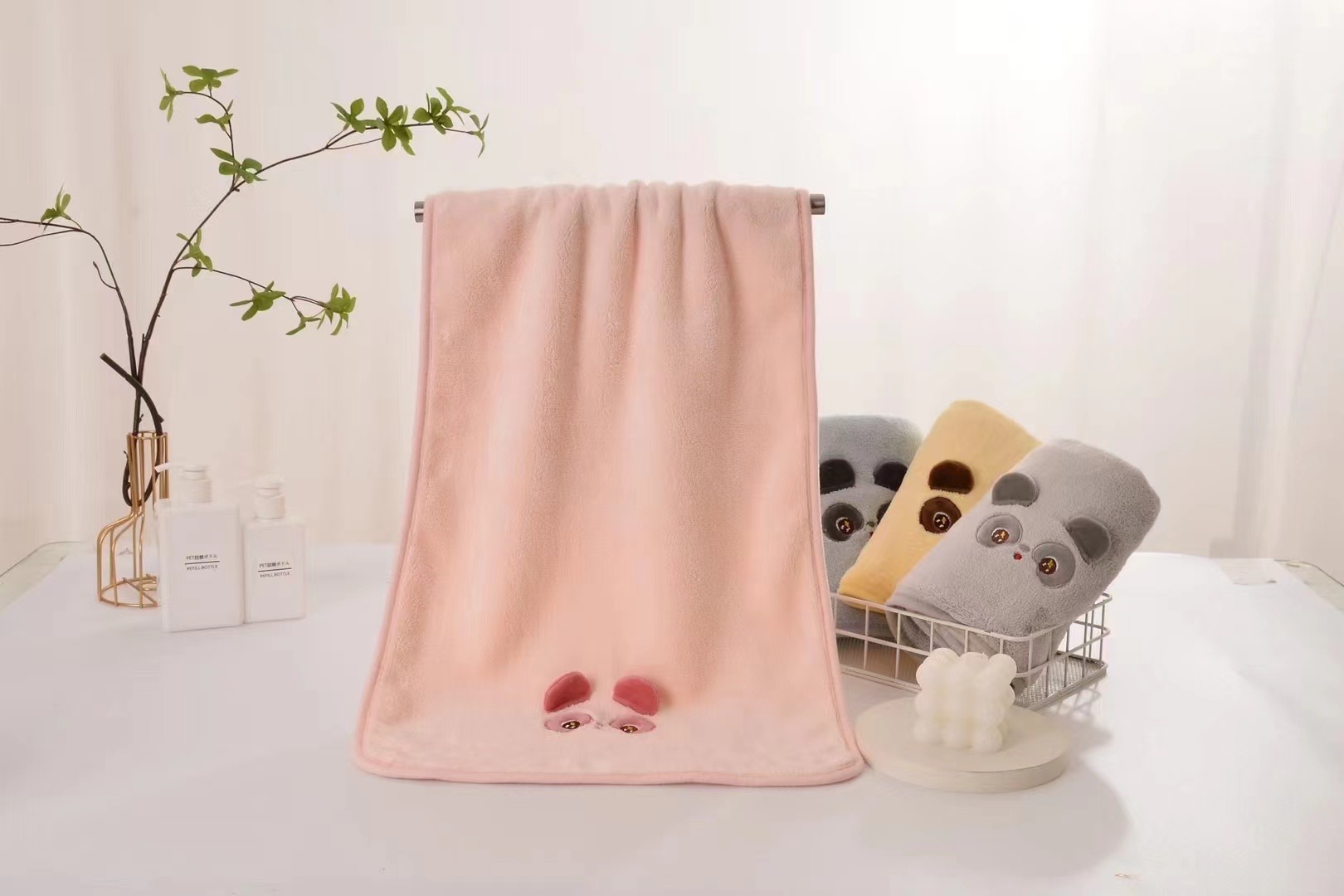 Hand Towel with Decoration