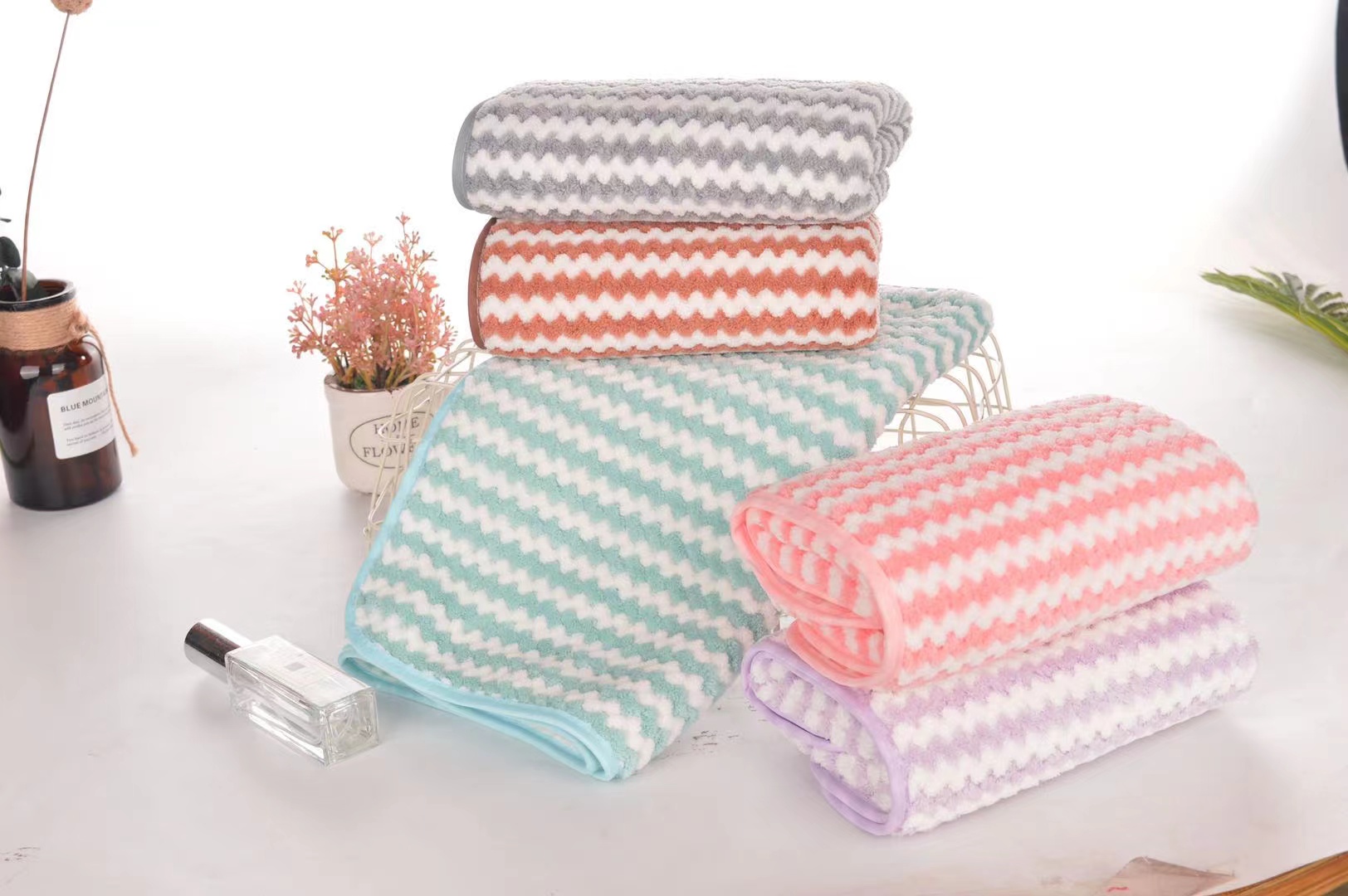 Face Towel-Stripes