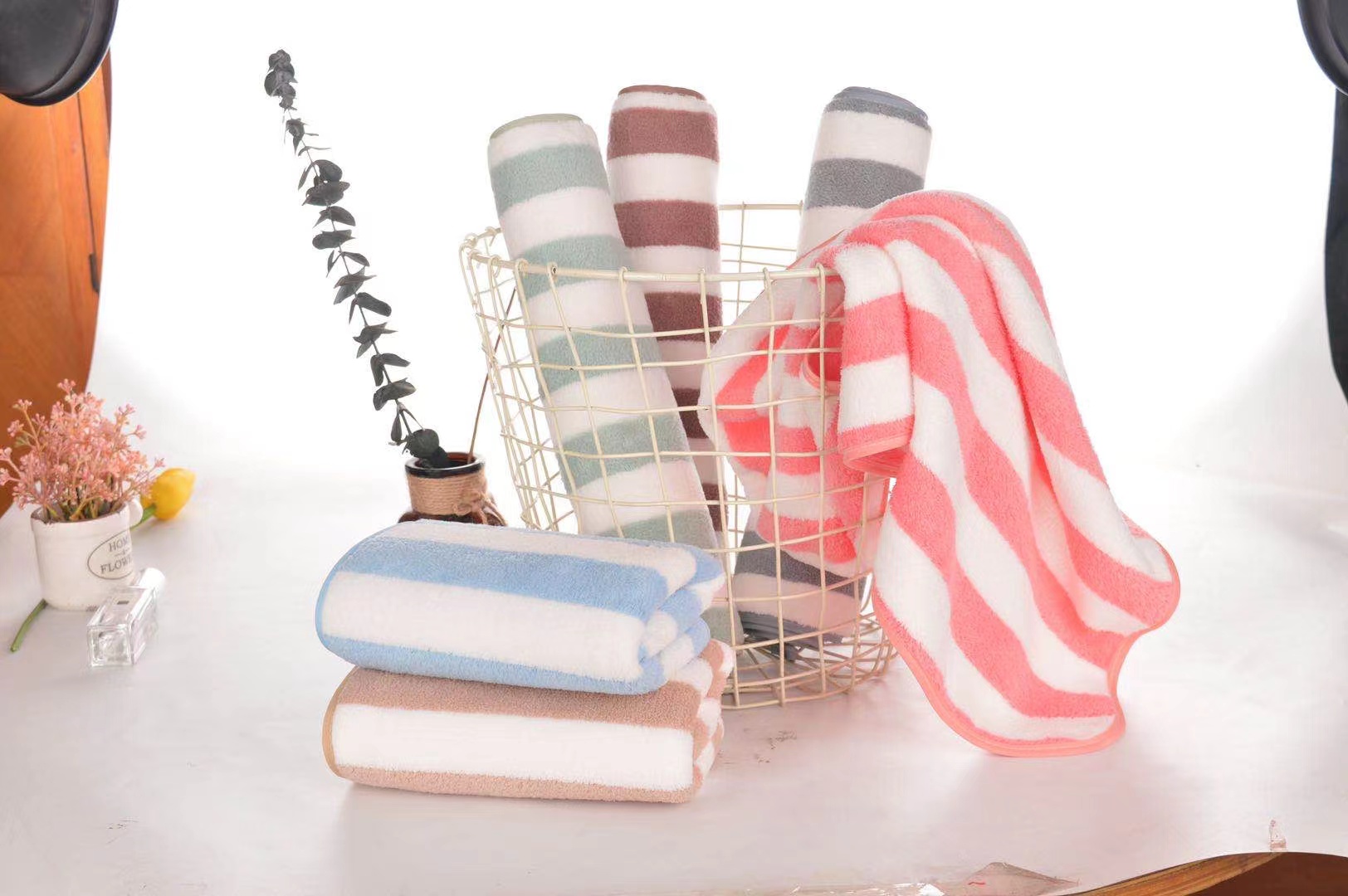 Face Towel-Stripes